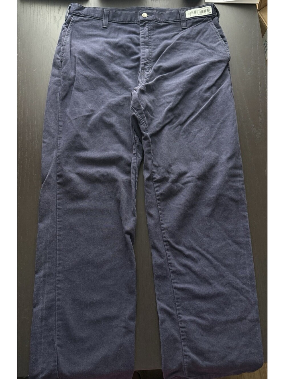 Workrite FR Pants Men 38x32 Navy Blue Flame Resistant Westex UltraSoft 431UT95NB